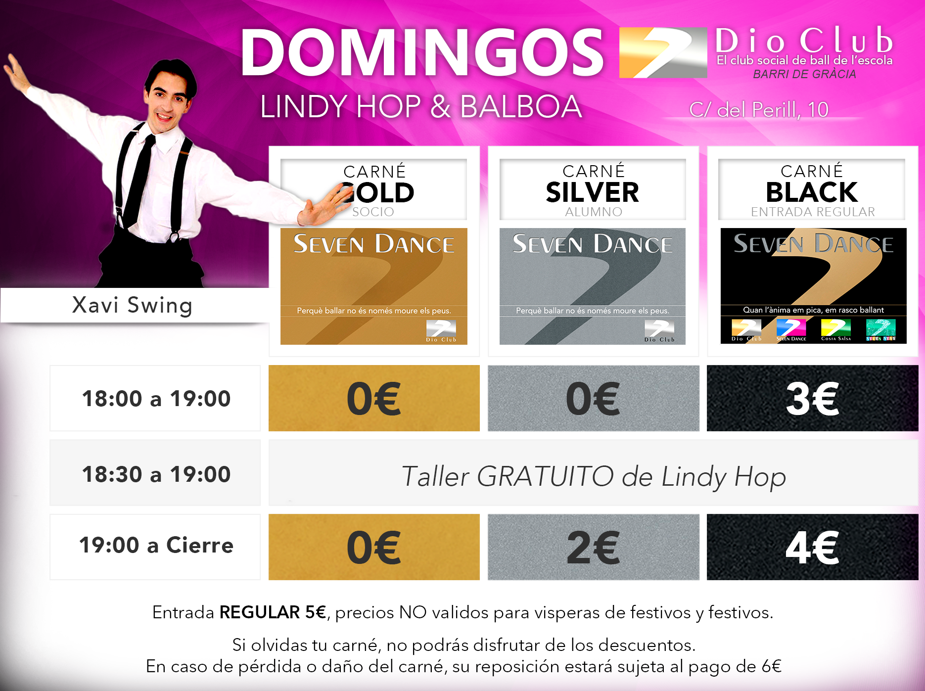 Prácticas de Swing
