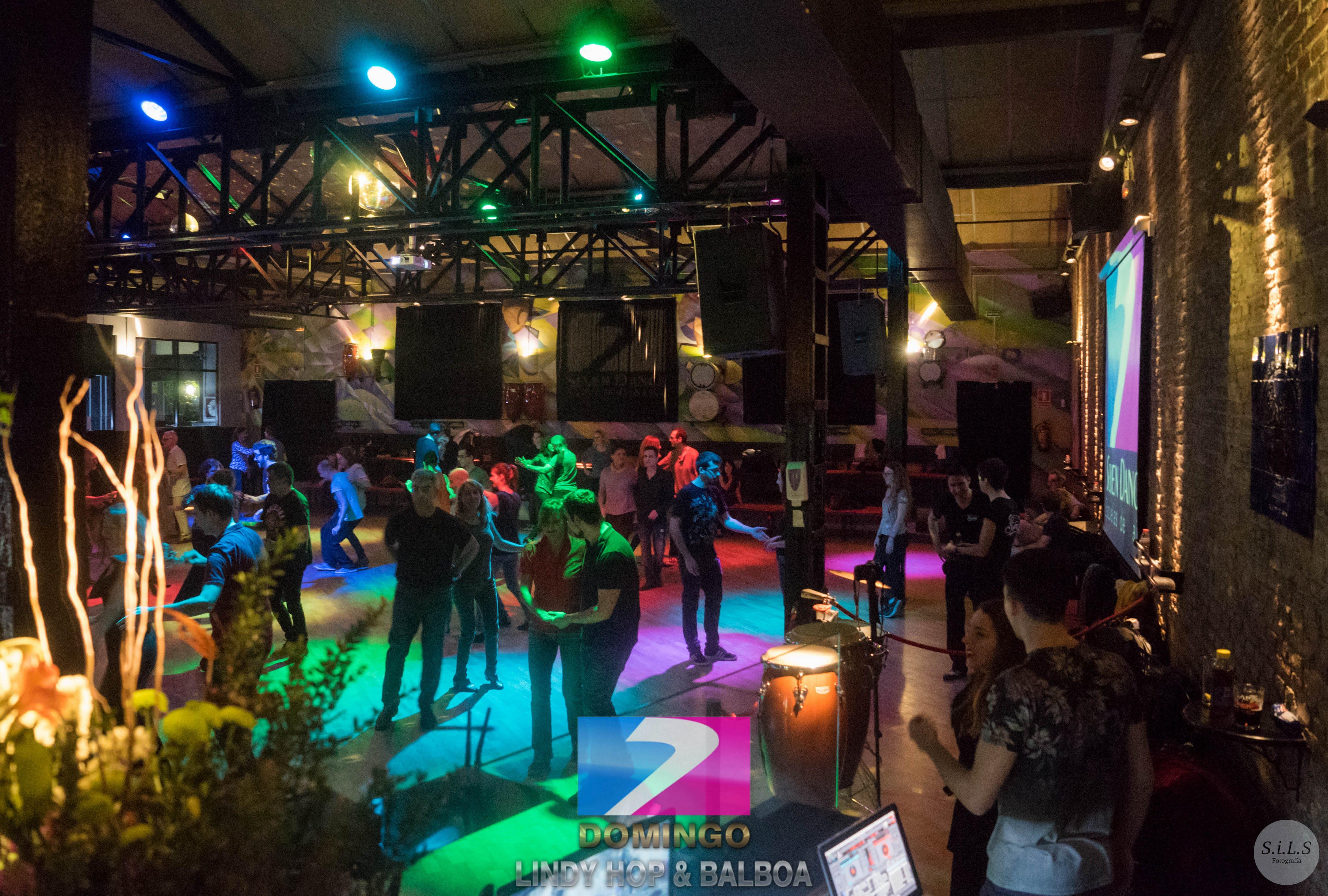 Sesión dominical de Swing con 2 ambientes, LindyHop & Balboa