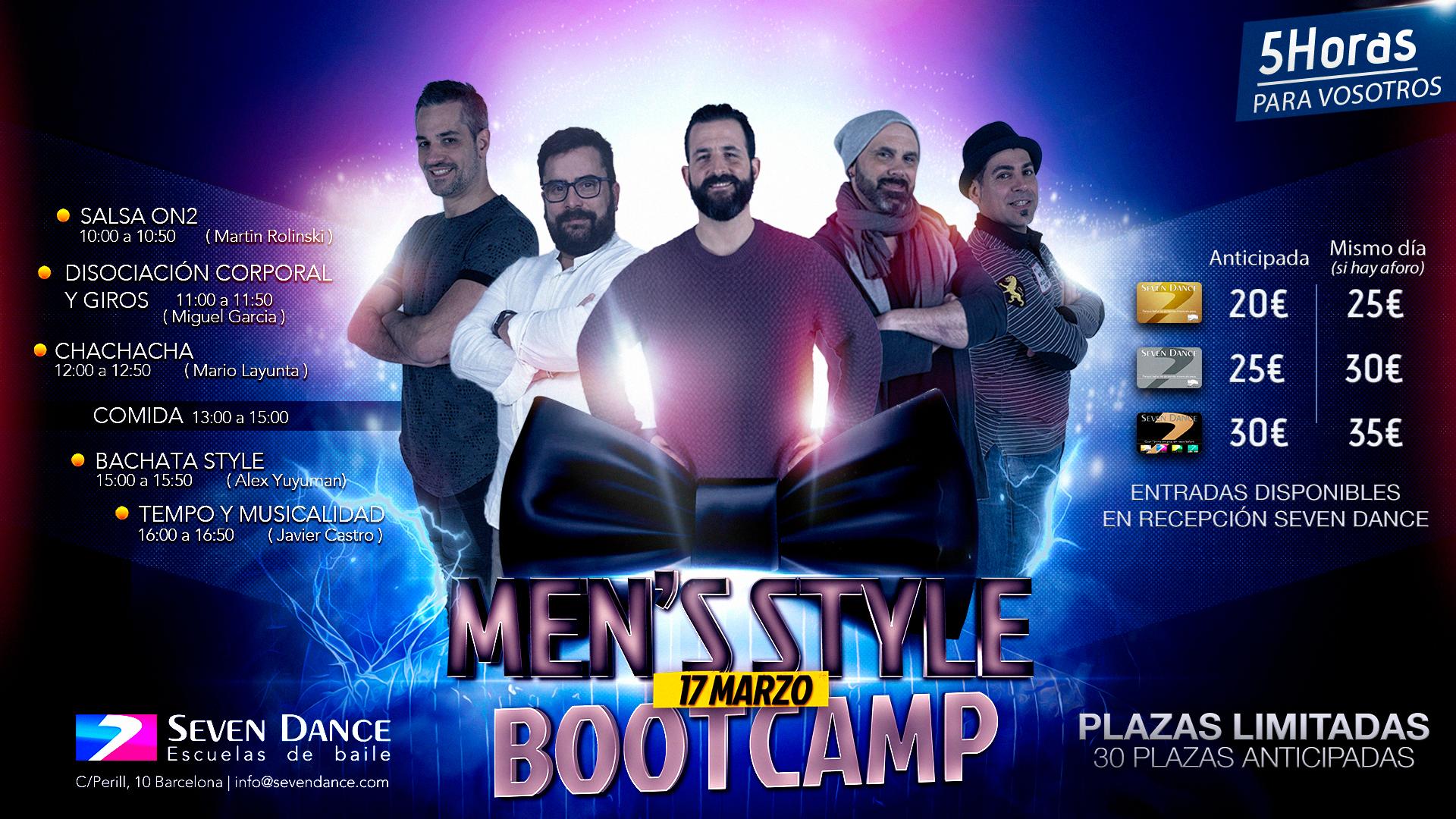 Men's Style BootCamp 17 Marzo 2018