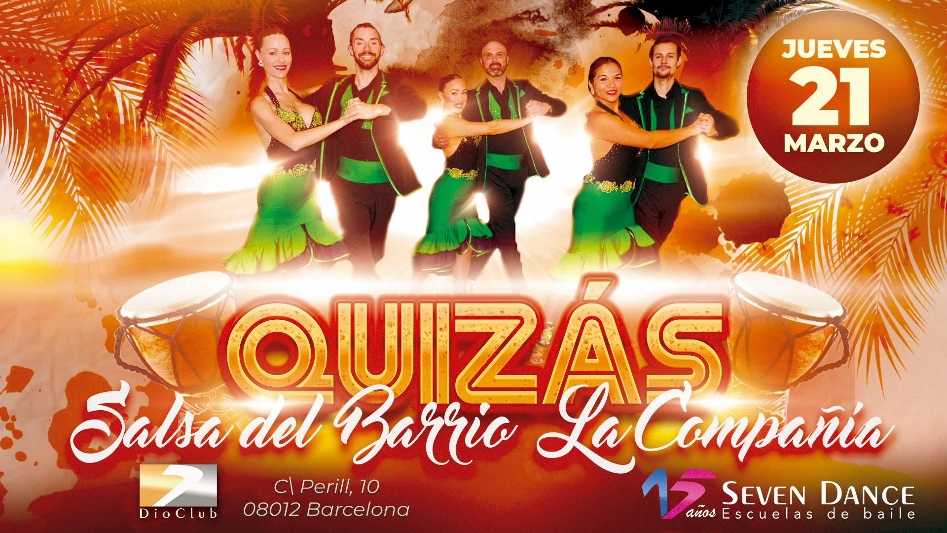 ATENCION Especial Show de Salsa del Barrio con la coreografía QUIZAS