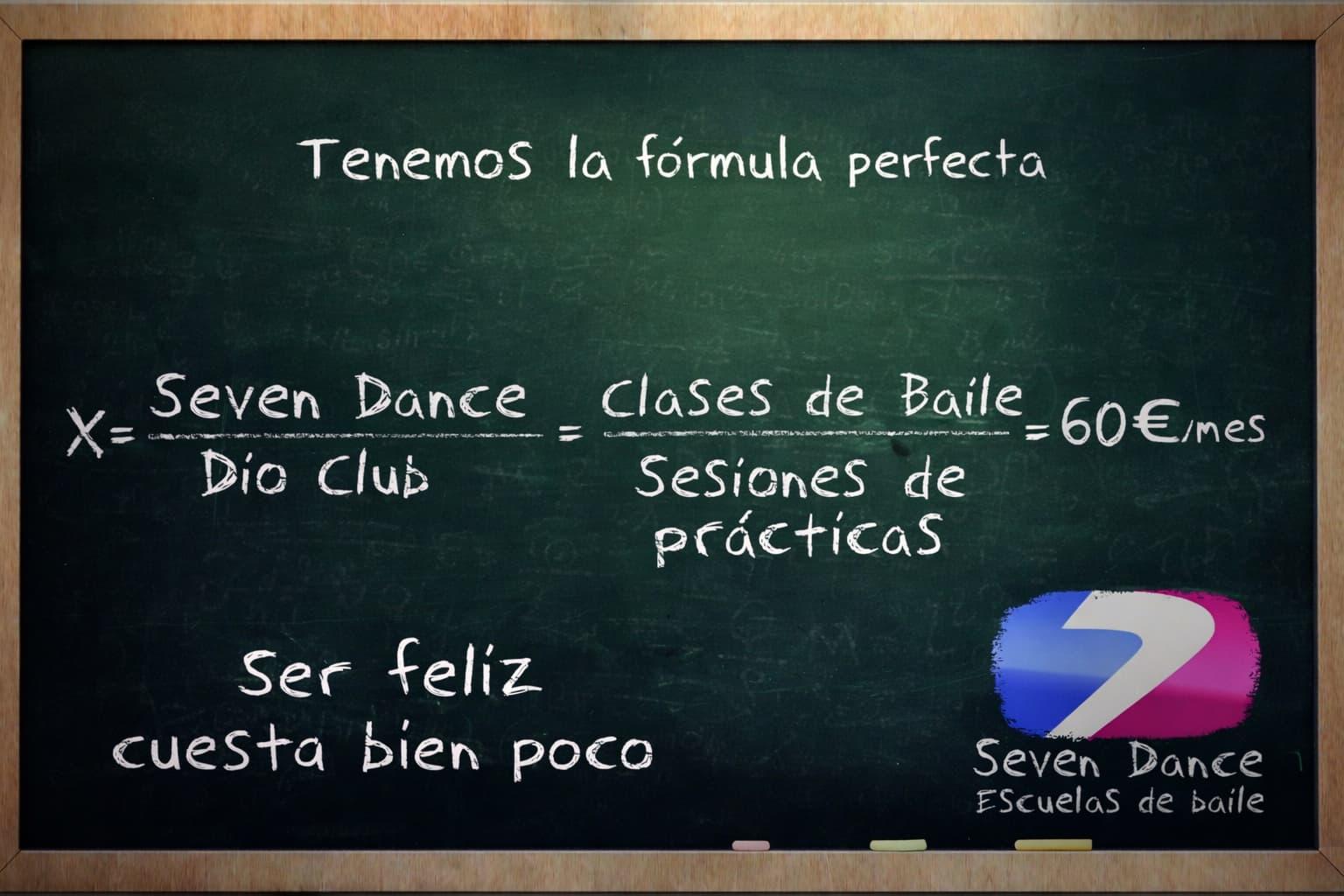Fórmula de Seven Dance y Dio Club que combina clases de baile y prácticas para mejorar la experiencia de baile desde 60€ al mes