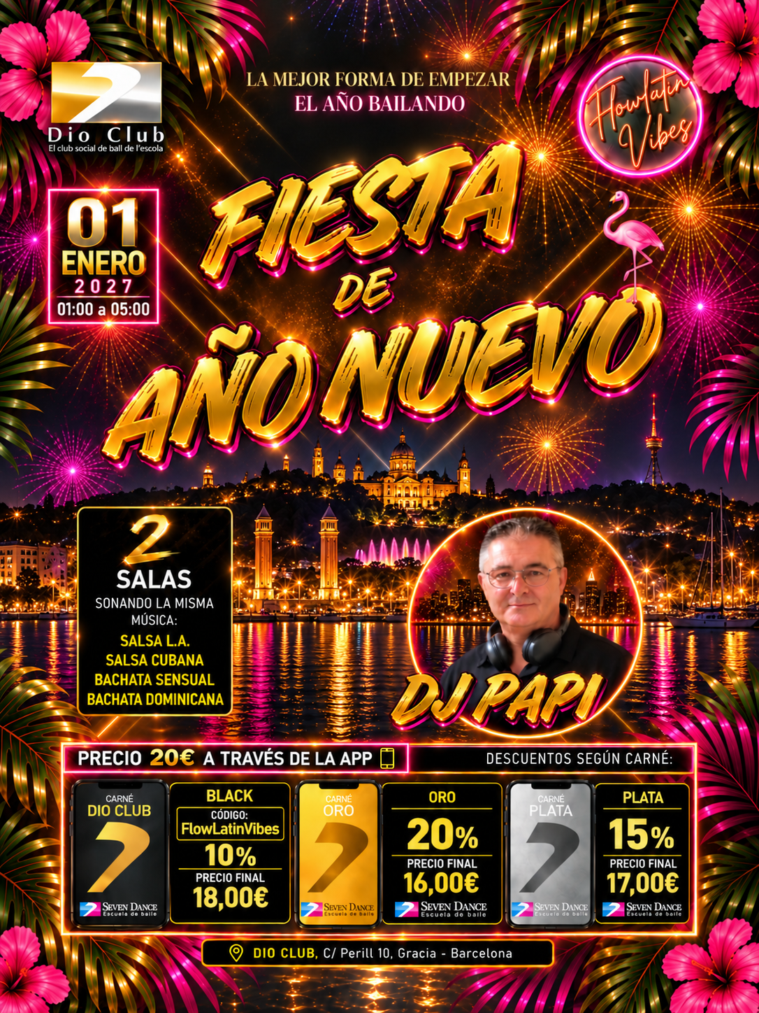 🎉 FIESTA DE AÑO NUEVO 2027 🎉